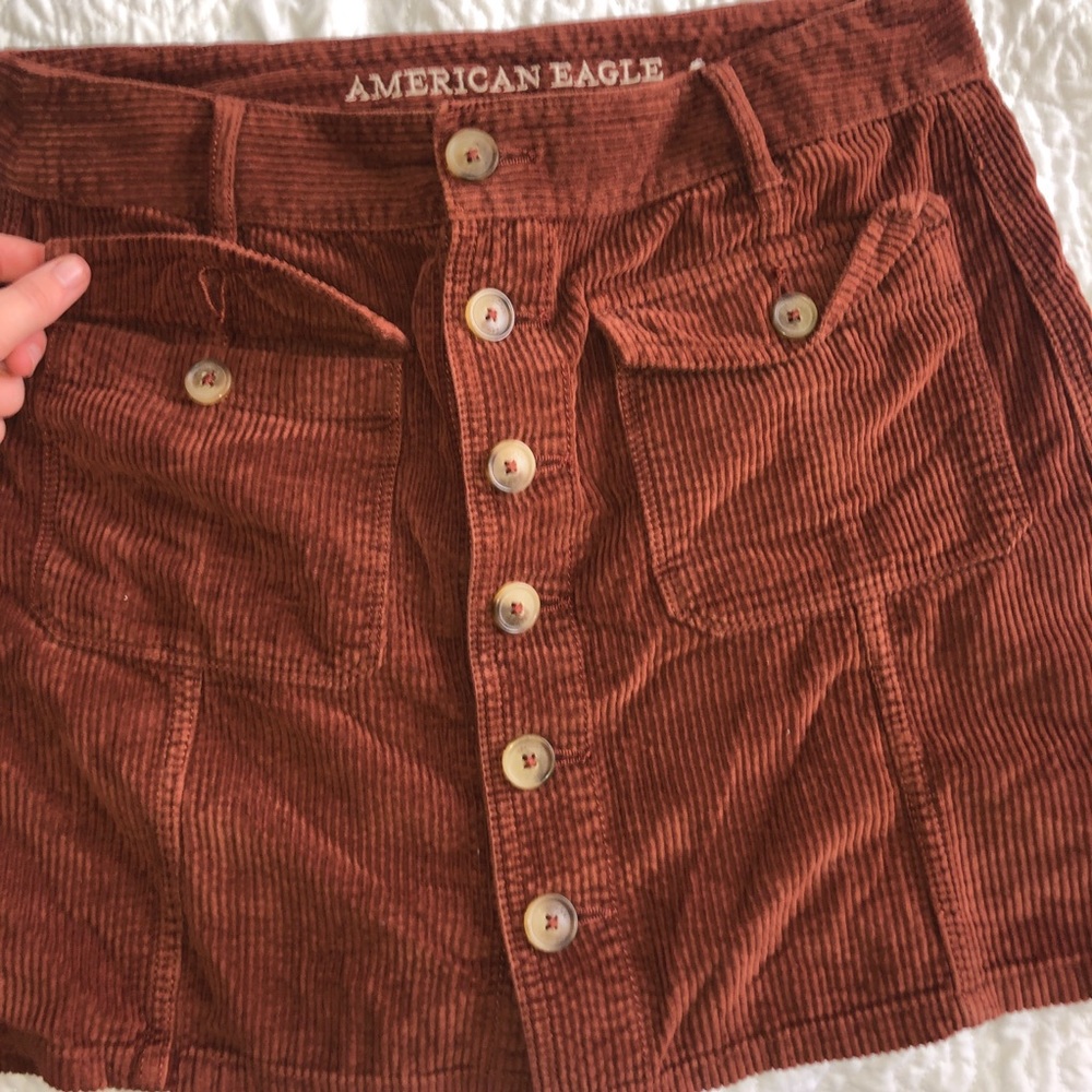 Corduroy skirt